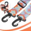 AzReference Ski and Boot Carrier Straps, Adjustable Shoulder Sling Leash, Roller Skate Leash for Skiing Snowboarding Ice Skates Rollerblades, Purple view 3