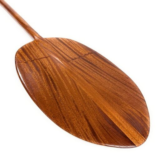 Tikimaster Hokulea Koa Canoe Paddle 60 inches Steersman XL Blade - Made in Hawaii - | #KOA7244