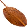 Tikimaster Hokulea Koa Canoe Paddle 60 inches Steersman XL Blade - Made in Hawaii - | #KOA7244 view 1
