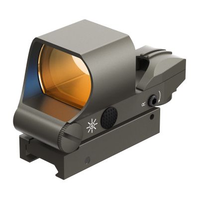 Feyachi RS-60 Reflex Sight,Multiple Reticle System Red Dot Sight with Picatinny Rail Mount, Absolute Co-Witness