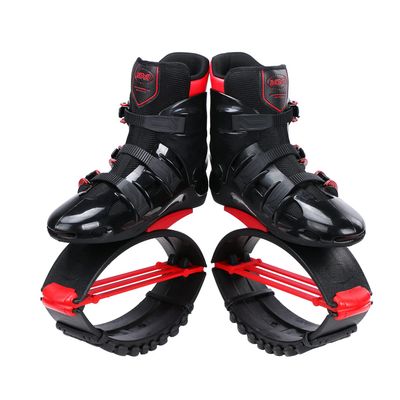 Joyfay Jump Shoes - Jumping Boots for Adults Women Men Fitness - Red/Black XX-Large