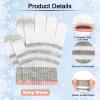 ONESING 5 Pairs Kids Gloves - Winter Stretchy Solid Finger Gloves for Girls & Boys view 3
