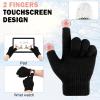 ONESING 5 Pairs Kids Gloves - Winter Stretchy Solid Finger Gloves for Girls & Boys view 4