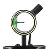 Archery Compound Bow Sight Aluminum Alloy 0.019" Fiber Optic 1 Pin Bow Sight Micro-Adjustable Aim Sight Toolless Quickset with Sight Light Compound Bow Accessory (Bow Sight) view 4