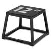 Yes4All Metal Plyo Box, Steel Plyo Box - Sturdy, Anti-Slip, and Ideal for Home Gym Workouts - Choose from 12 or 18 Inches (12 inches) view 1
