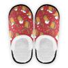 Boccsty Beer Mugs Spa Slippers Santa Hat Deer Antler Christmas House Slippers Memory Foam Slippers Indoor Outdoor Home Shoes L for Men Woman view 1