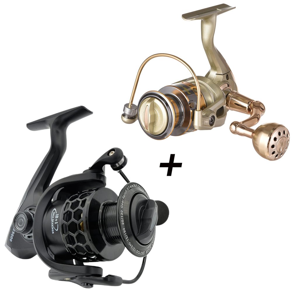 Fishdrops Fishing Reels Spinning, Lightweight Saltwater Spinning Reel