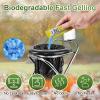 AOKE Portable Toilet Powder, Lemon 60 Pack Poo Gel for Camping Eco Absorbent Gel Liquid Waste Gelling and Deodorizing Powder, Emergency Toilet Waste Treatment for Outdoor Camping Hiking view 2