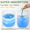 AOKE Portable Toilet Powder, Lemon 60 Pack Poo Gel for Camping Eco Absorbent Gel Liquid Waste Gelling and Deodorizing Powder, Emergency Toilet Waste Treatment for Outdoor Camping Hiking view 3