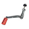 Adoolla Fishing Reel Handle Replacement Parts Lightweight High Strength Aluminum Alloy Spinning Fishing Reel Accessories Red-Large for 6000-7000 view 1