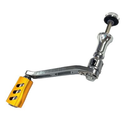 Adoolla Fishing Reel Handle Replacement Parts Lightweight High Strength Aluminum Alloy Spinning Fishing Reel Accessories Gold-Small for 1000-5000