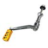 Adoolla Fishing Reel Handle Replacement Parts Lightweight High Strength Aluminum Alloy Spinning Fishing Reel Accessories Gold-Small for 1000-5000 view 1