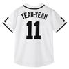 Vilojen The Sandlot Jersey Youth Alan Yeah-Yeah McClennan Stitched Kids Movie Baseball Jersey Gifts for Kids XS-XL(X-Small) WhIite view 3