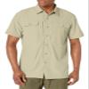 Little Donkey Andy Men's Lightweight Short Sleeve Shirt Quick Dry Shirt for Hiking Boating, UPF50 Khaki XL view 1