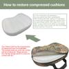 URMONA Portable Hunting Seat Cushion, 11.4 x 15.7 x 2.8in Thicken Lightweight Outdoor Cushion, Waterproof Sponge Dirty Proof Pad for Hunting, Camping, Stadium, Outdoor Sports, Fishing-C view 2