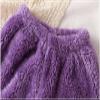 Toddler Kids Baby Girl Boy Clothes Winter Warm Fleece Hooded Bear Ear Sweatshirt Tops and Pants 2Pcs Fall Easter Outfits (Purple, 3-4 Years) view 3
