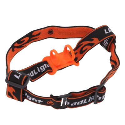 TOPINCN Outdoor Headlamp Elastic Strap Hands Headlamp Holder Strap for 22 to 32mm Diameter Flashlight