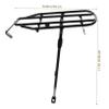Homoyoyo Racks Stand Backseat Luggage Creative Car Black Seats Hollow Storage Rack High Rear Stable Equipment Pad Cycle Bicycles Decorative Metal Electric Carrier for Supple Classic view 2