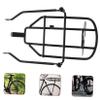 Homoyoyo Racks Stand Backseat Luggage Creative Car Black Seats Hollow Storage Rack High Rear Stable Equipment Pad Cycle Bicycles Decorative Metal Electric Carrier for Supple Classic view 4
