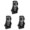 INOOMP 3pcs Ankle Brace for Sprained Ankle Aso Stabilizer Elastic Pressure Support for Running Basketball Tennis Made of Breathable Material
