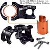 ZECHAO Bike Stem,Ultralight Stem 31.8mm-35mm Mountain Road Bike Stem 50mm Bike Riser Mountain AM XC DH Stem Handlebar Stem Bike Stem (Color : Purple, Size : 28.6 * 31.8 * 50MM) view 3