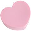 Cabilock present Ornaments Little Girls Jewelry Box Plastic Jewelry Trinket Box Heart Shape Jewelry Container Holder Necklace Earrings Ring Storage Case for Girl present Kids Jewelry Box view 1