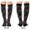 Wusikd Heart Roosters Compression Socks for Women and Men Circulation Cute Long Socks for Athletic Running 1 view 2