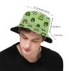 Frog Bucket Hat for Women Men Summer Outdoor Foldable Wide Brim Fisherman Hat Fishing Sun Hat view 3