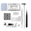 MOOKEENONE Watch Bracelet Disassembly Tool Repair Kit Band Bracelet Strap Disassembly Link Pins Remover Screwdriver Tool Set
