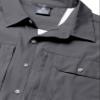 Little Donkey Andy Men's Lightweight Short Sleeve Shirt Quick Dry Shirt for Hiking Boating, UPF50 Gray XXL view 4