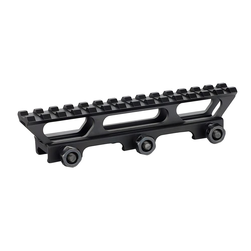 ohhunt Picatinny Riser 1 inch Rail Riser Mount 5.7 inches Length Black (Long Style)