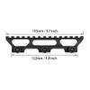 ohhunt Picatinny Riser 1 inch Rail Riser Mount 5.7 inches Length Black (Long Style) view 2