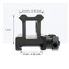 ohhunt Picatinny Riser 1 inch Rail Riser Mount 5.7 inches Length Black (Long Style) view 3