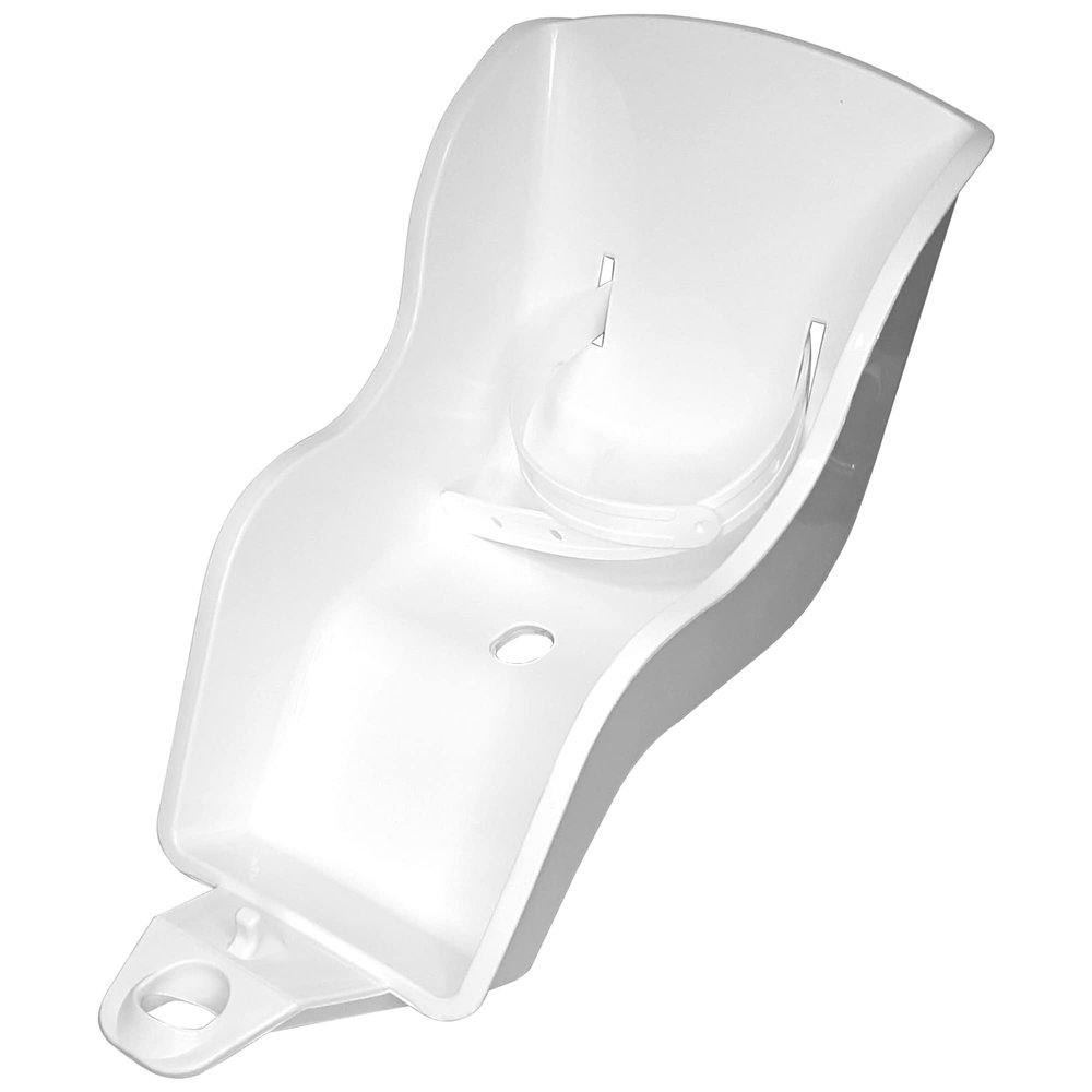 cyclingcolors Doll Bike seat Holder for Children Bike Girl boy Universal Fixing System Rigid Shape, White