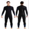 REALON Full Wetsuit Mens Womens 4/3mm Neoprene Diving Scuba Triathlon Wet Suits Cold Water Keep Warm Back Zipper Long Sleeve Thermal Swimsuit view 1
