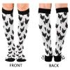 Wusikd Chicken Compression Socks for Women and Men Circulation Black Long Socks for Athletic Running 1 view 2