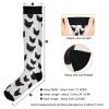 Wusikd Chicken Compression Socks for Women and Men Circulation Black Long Socks for Athletic Running 1 view 4