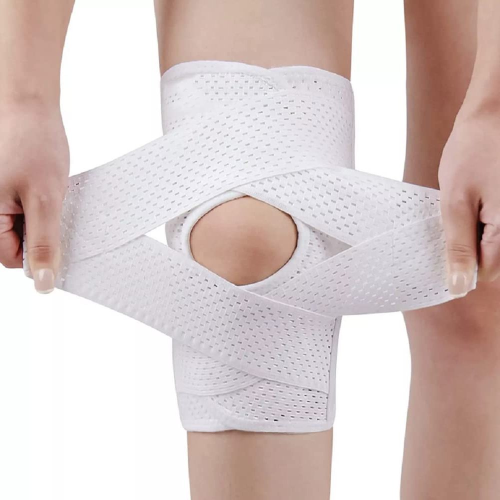 Suillty 1PC Sports Knee Pad Men Women Pressurized Elastic Knee Pads Arthritis Joints Protector Fitness Gear Volleyball Brace Protector