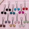 12Pcs Multicolor Headscarf Pearl Pins Clips U Shape Hijab Scarf Lady Muslim Scarf Shawl Clips Scarf Brooches Pin Jewelry Accessories(black) view 4