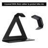NiQinWuKin 2 Pack Bike Rack Wall Hook Wall Mount Bike Hook Holder Storage Rack for Indoor Storage and Garage Organization Flip-Up Bicycle Rack with EVA for Bicycles - Mountain (Triangle Black) view 4