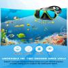 Greatever Dry Snorkel Set,Panoramic Wide View Anti-Fog Scuba Diving Mask,Professional Snorkeling Gear for Adults Kids view 2