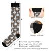 Wusikd White Goose Compression Socks for Women and Men Circulation Cute Long Socks for Athletic Running 1 view 4