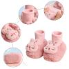 Baby Booties Newborn Warm Winter Snow Boots Soft Sole Anti-Slip Booties Shoes Cotton Shoes 0-18 Months (A, 0-6 Months) view 3