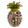 Bling Pineapples Trinket Boxes Hinged Crystal Enamel Trinket Jewelry Box Collectibles Gifts, Pineapples Trinket Box New Lovely Fruit Jewelry Box Gifts view 1