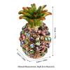 Bling Pineapples Trinket Boxes Hinged Crystal Enamel Trinket Jewelry Box Collectibles Gifts, Pineapples Trinket Box New Lovely Fruit Jewelry Box Gifts view 4