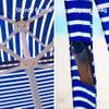 AMMSUN Beach Cabana, 6.2'6.2' Beach Canopy, Easy Set up and Take Down, Cabana Tent with Sand Pockets, Instant Sun Shade with Side Wall, Siesta Stripe view 4