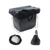 2PCS Waterproof Bike Basket Liner, 420D Oxford Cloth Waterproof Rain Cover Fits Most Bicycle Baskets, Rainproof Basket Cover Bike Basket Accessories view 1