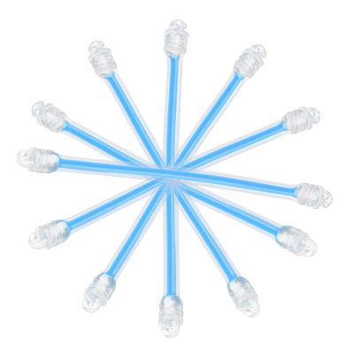 PATIKIL Tennis Vibration Dampeners, 6 Pack Silicone Racquet Shock Absorber Racquet String Damping, Blue