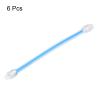 PATIKIL Tennis Vibration Dampeners, 6 Pack Silicone Racquet Shock Absorber Racquet String Damping, Blue view 3