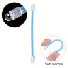 PATIKIL Tennis Vibration Dampeners, 6 Pack Silicone Racquet Shock Absorber Racquet String Damping, Blue view 4